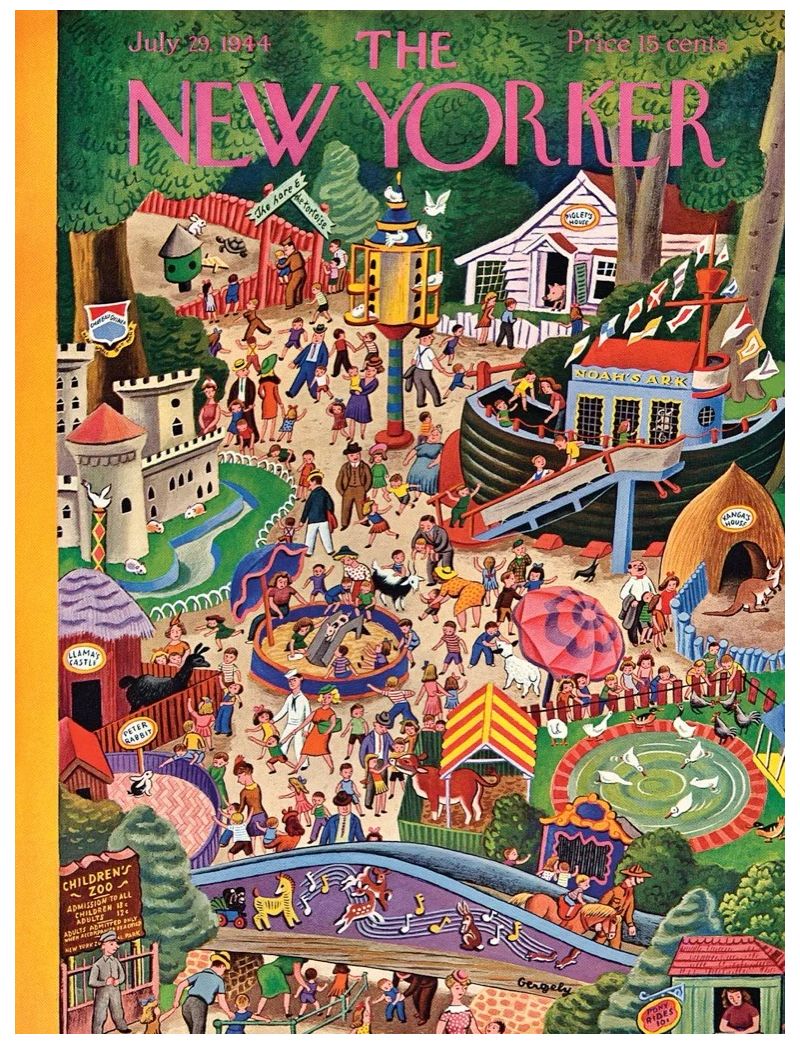 NEW YORKER DAY AT THE ZOO 1000PC