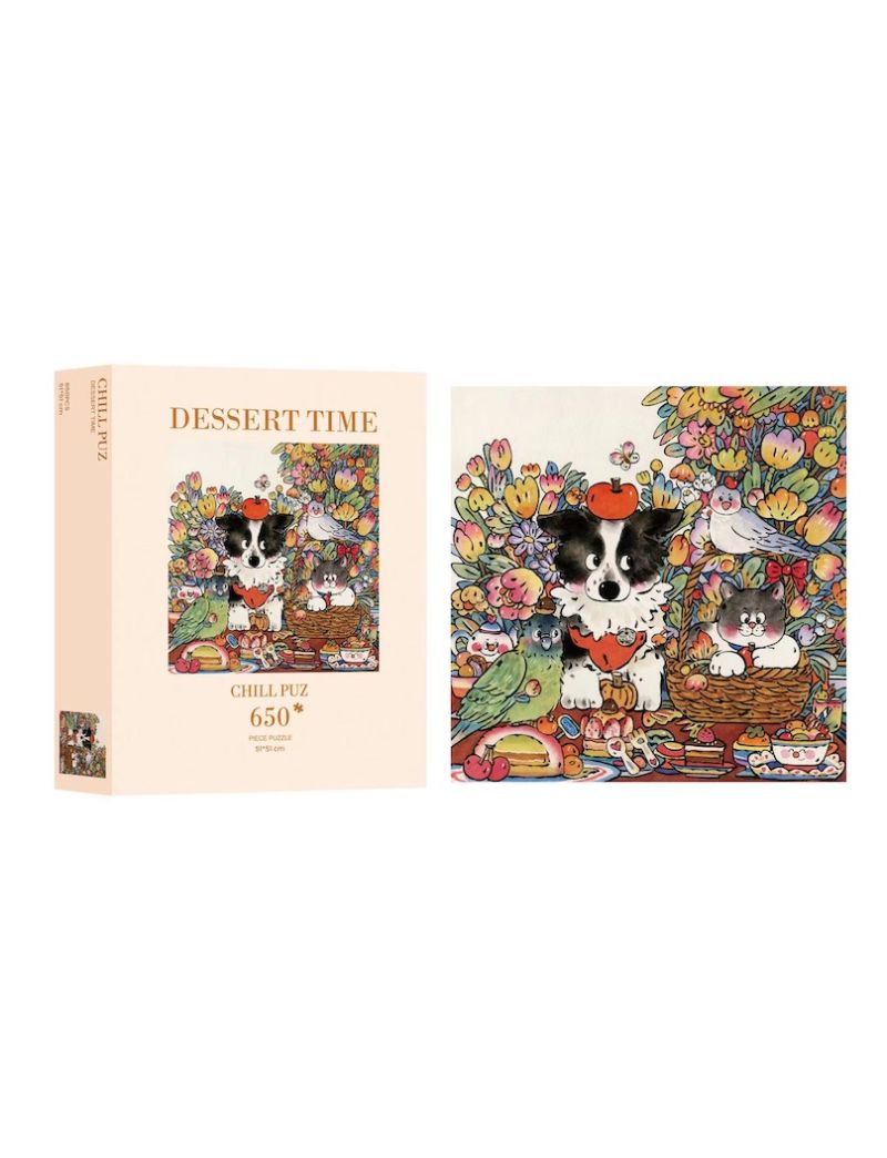 Chill Puzzle Dessert Time 650p