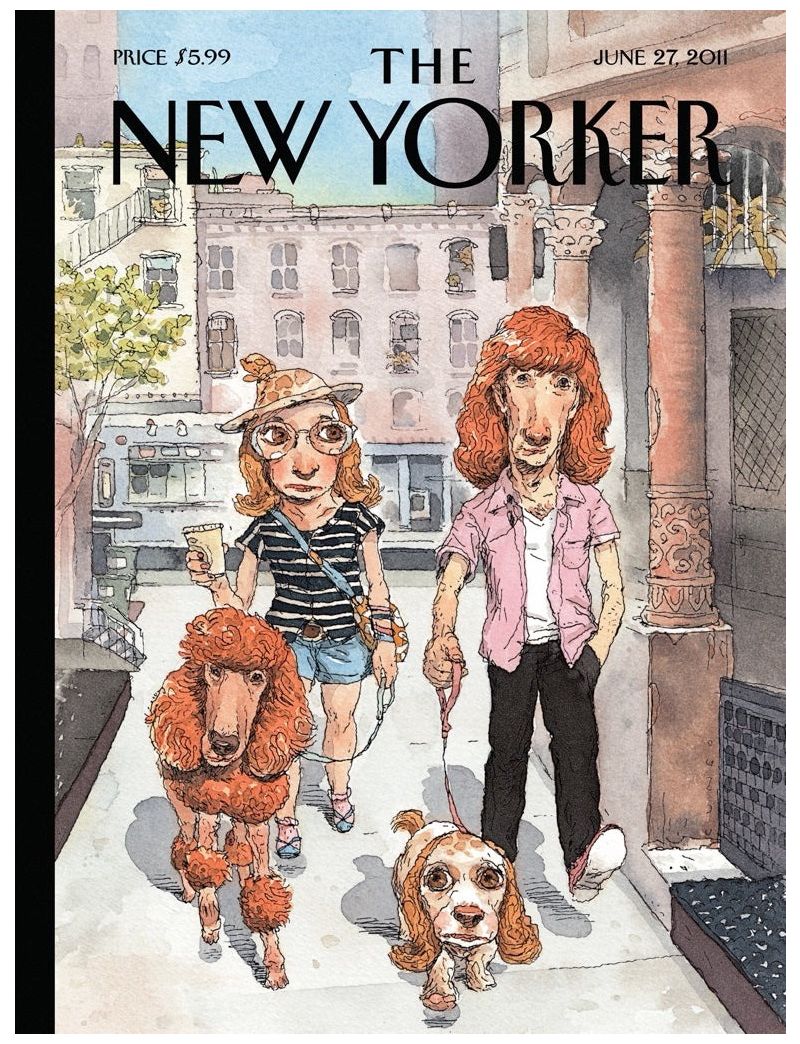 NEW YORKER MEETS DOG 1000 Pieces