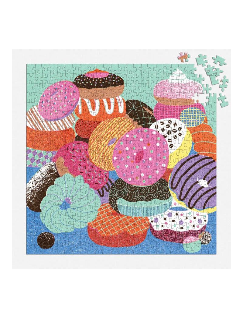 Galison Donut Club 500 Piece Puzzle