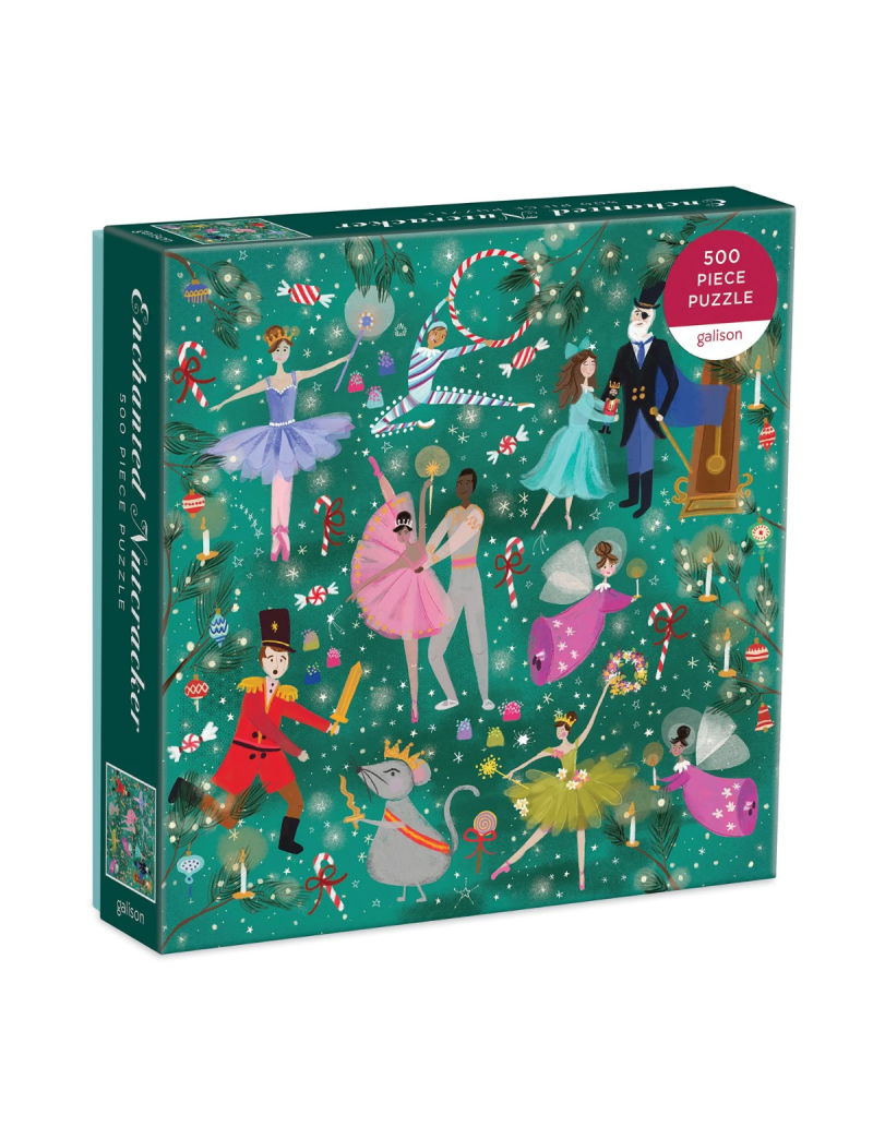 Galison Enchanted Nutcracker 500 Piece Puzzle