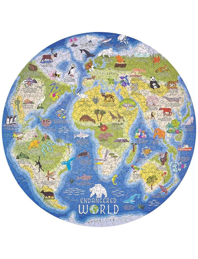 RIDLEY'S Endangered World 1000 Piece Jigsaw Puzzle