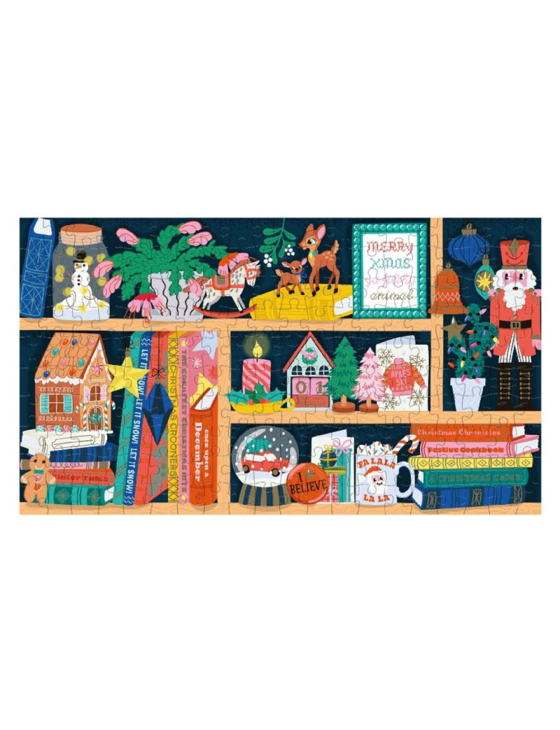 Galison Festive Curiosities 200-Piece Jigsaw Puzzle