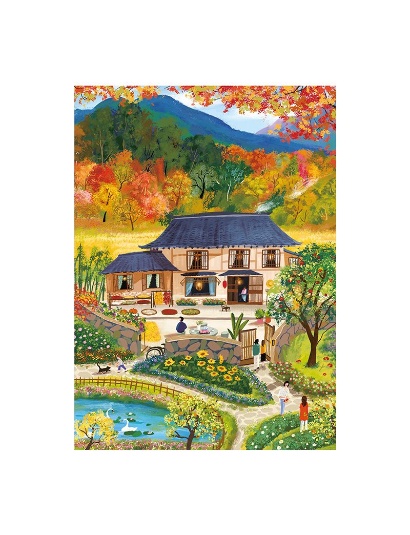 TOI Romantic City Series - "Mountain Holiday" 1000pc