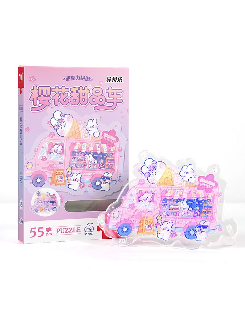 TOI Cherry Blossom Dessert Cart 55pc