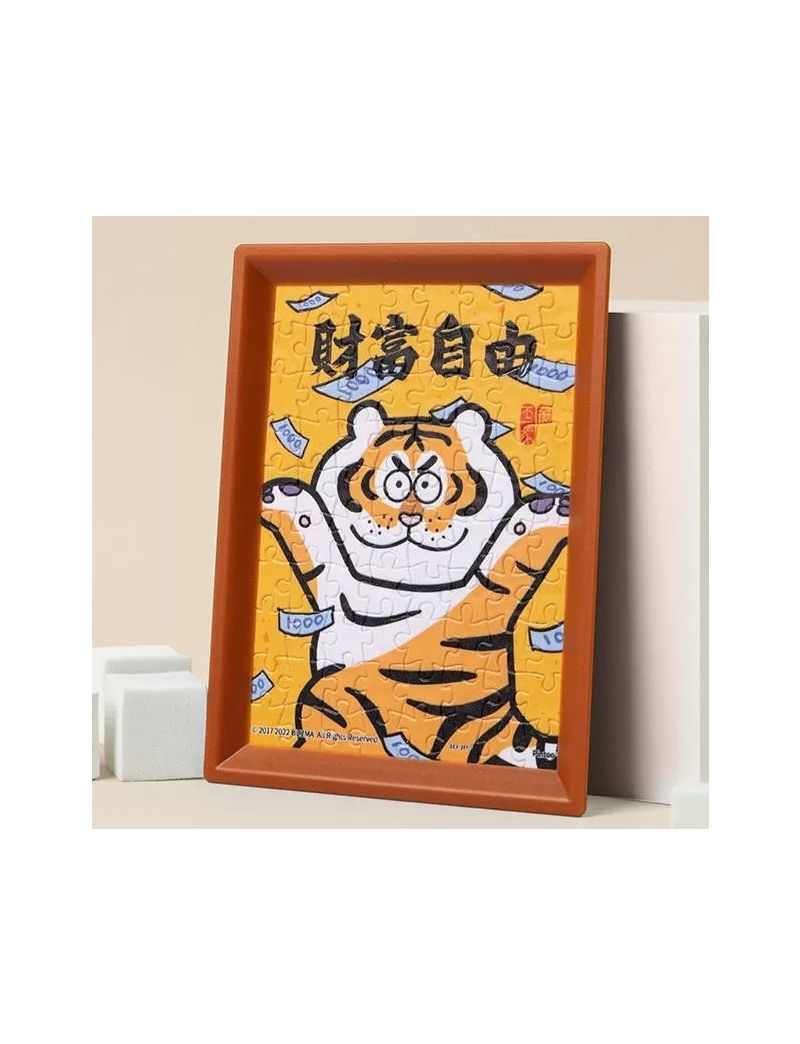 3D-JP Fat Tiger -  Wealth Freedom 80pcs  Q1075