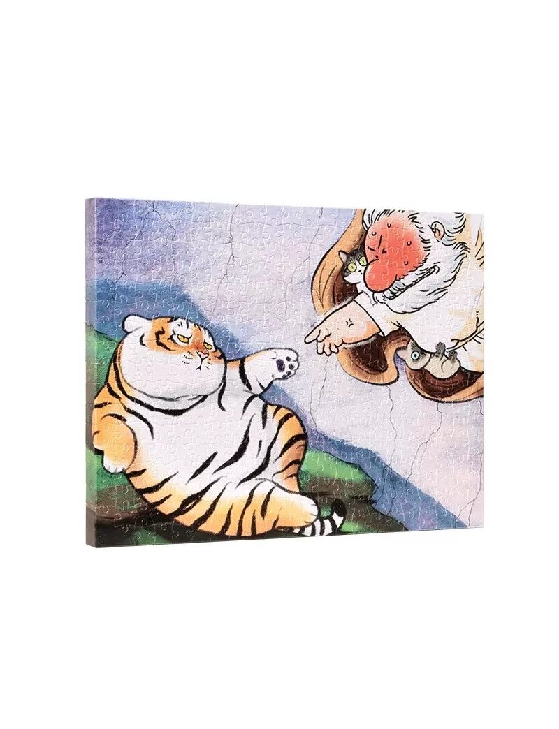 3D-JP Fat Tiger - Creation of Fat Tiger in the Genesis 366pcs HN1174