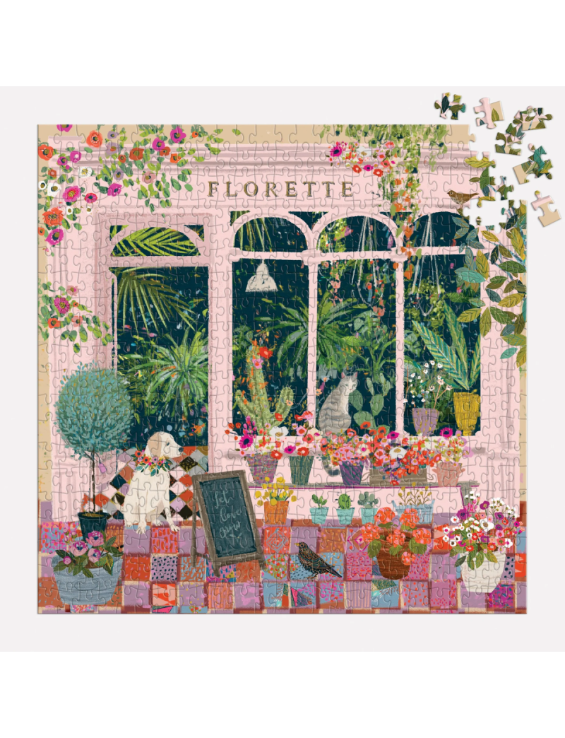 Galison Florette 500 Piece Puzzle