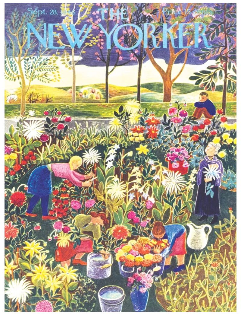 NEW YORKER FLOWER GARDEN 1000PC