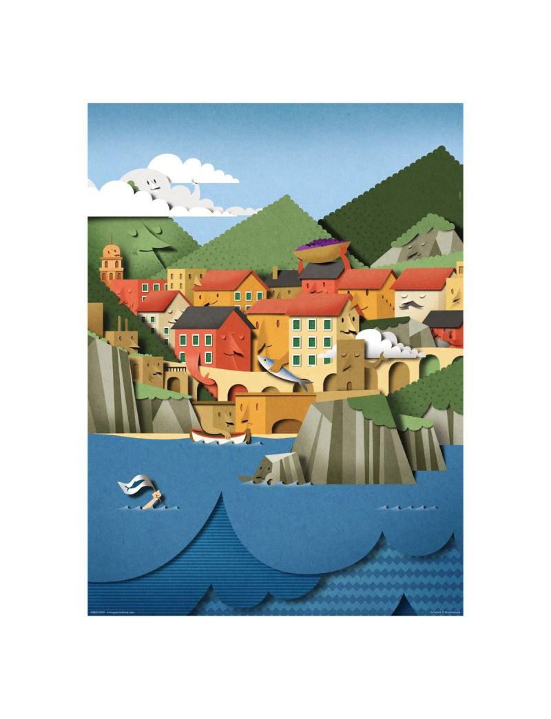 FRED LE CINQUE TERRE 500 Piece Puzzle