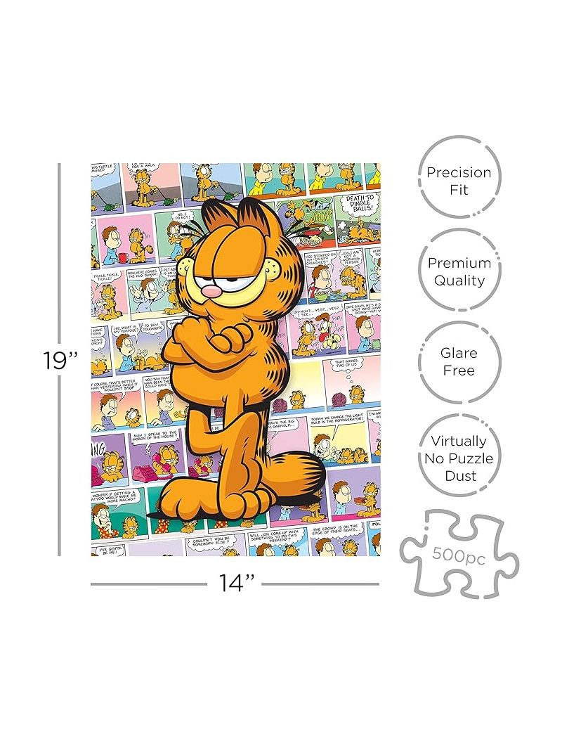 AQUARIUS Garfield 500 Piece Puzzle