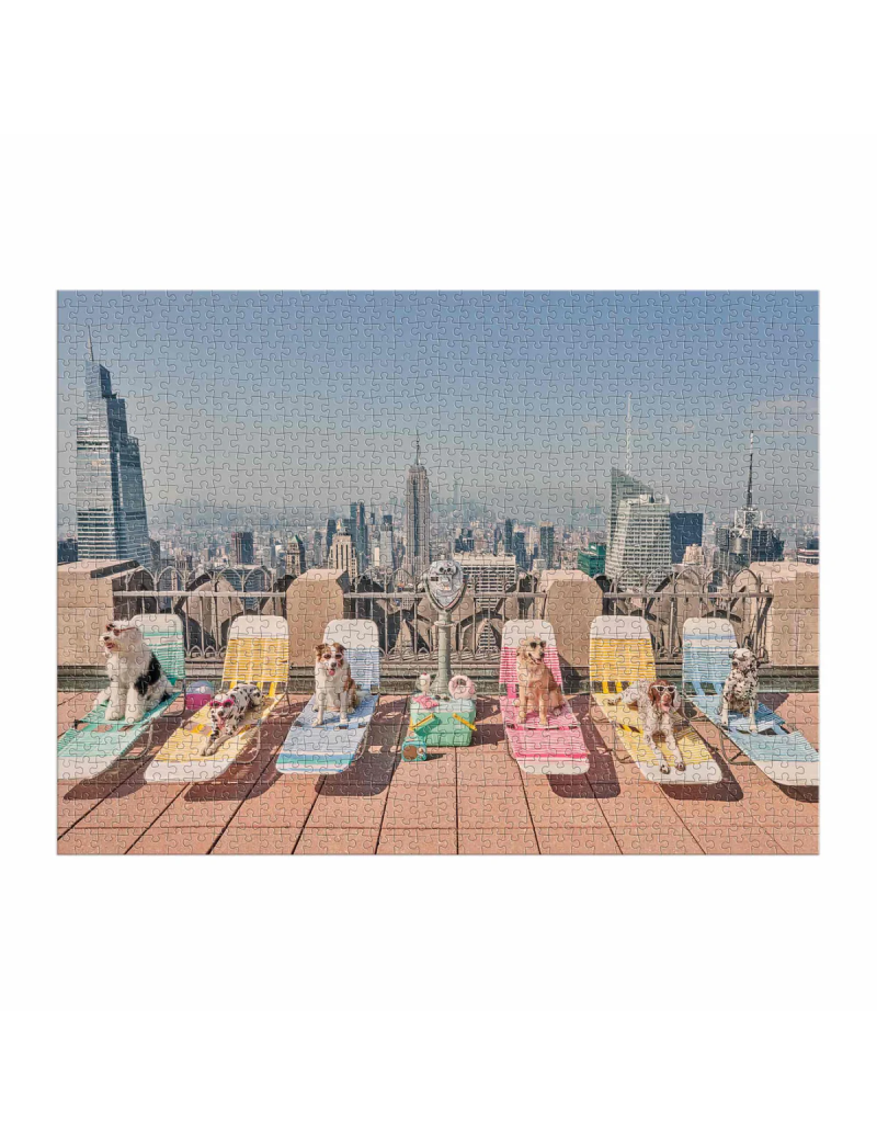 Gray Malin The Dogs of New York City 1000 Piece Puzzle