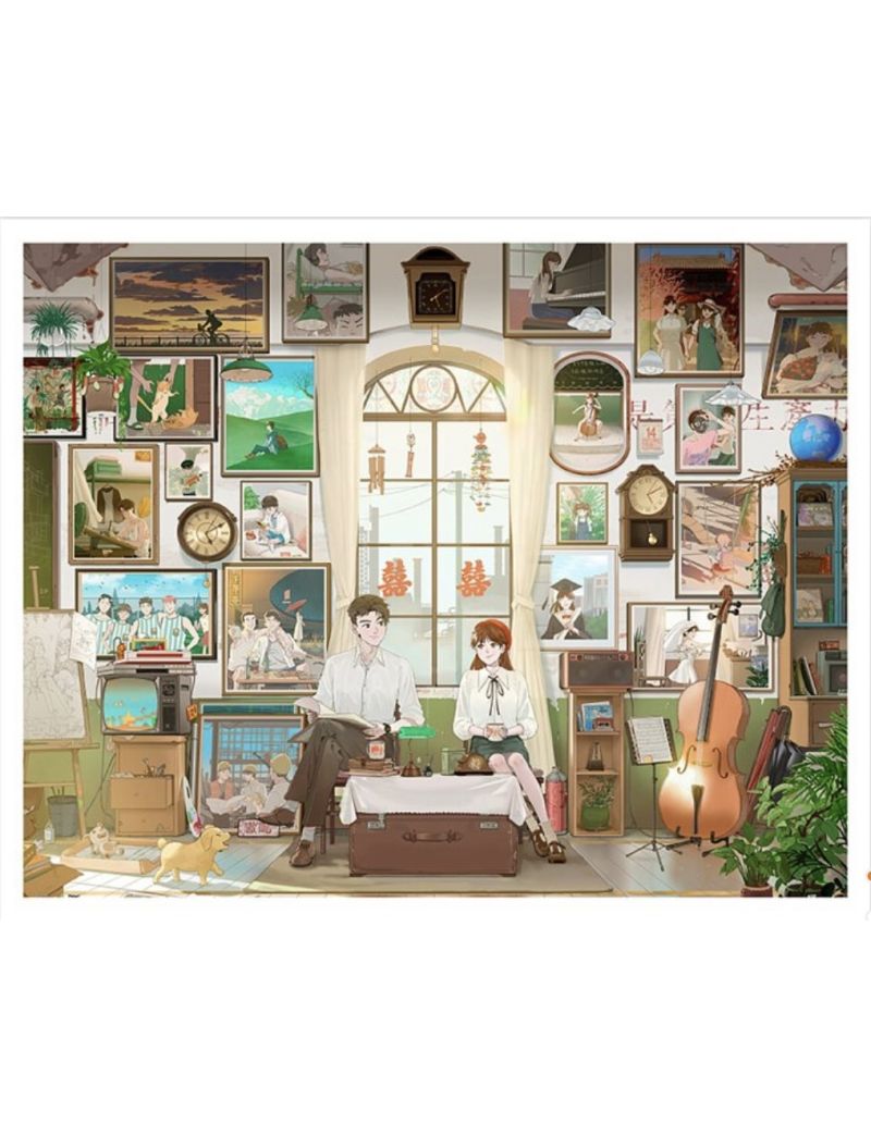 3D-JP Whimsy Series-Mai Ya-Growing Together 2000PC H2389