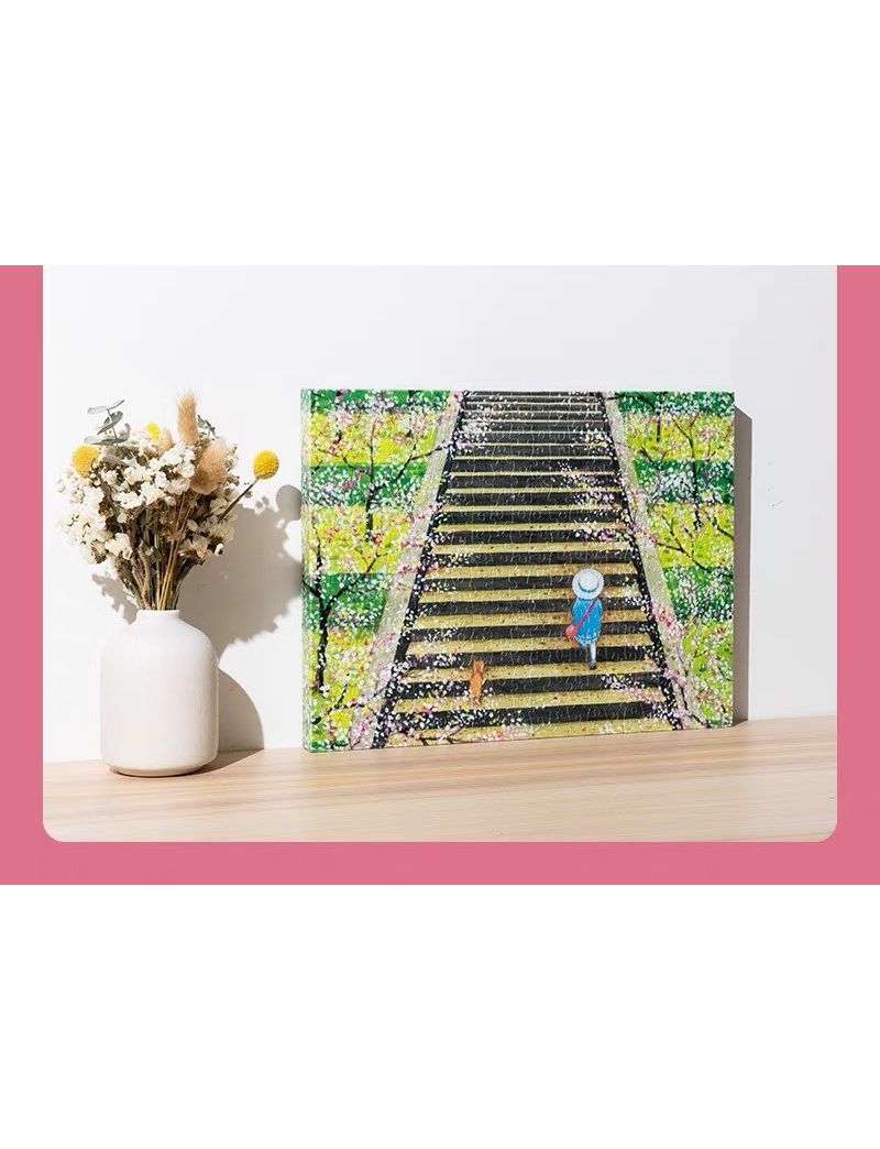 3D-JP HN1128 Towards Spring Afternoon Series - The Road to Bloom 500pc