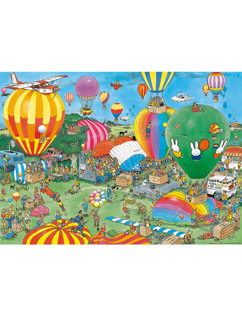 JUMBO Hooray, Miffy 65 years 1000PCS