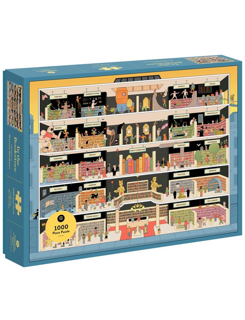 CHRONICLE BOOKS In The Bookstore 1000 Piece Puzzle