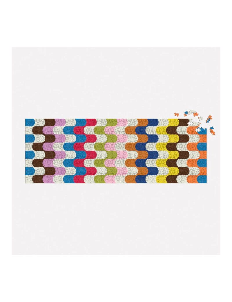 Galison Jonathan Adler Bargello 1000 Piece Panoramic Puzzle