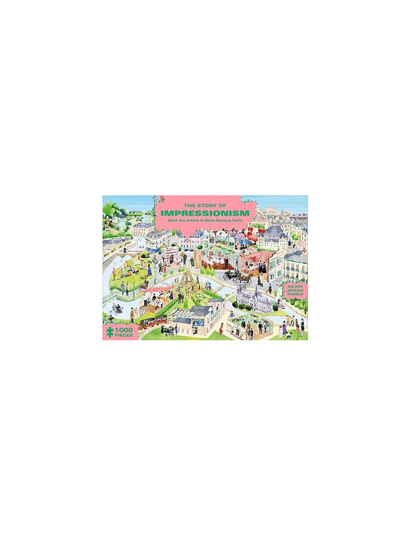 LAURENCE KING The Story of Impressionism 1000 Piece Puzzle