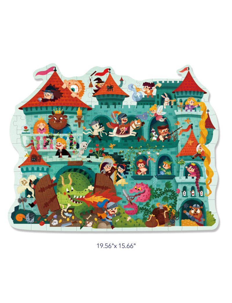 MIDEER Irregular Puzzle - Magical Castle 144pc