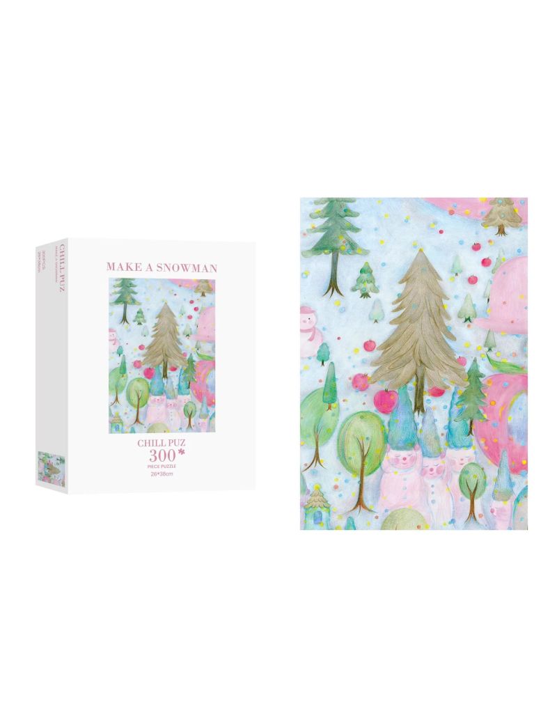 Chill Puzzle Make a Snowman 300p