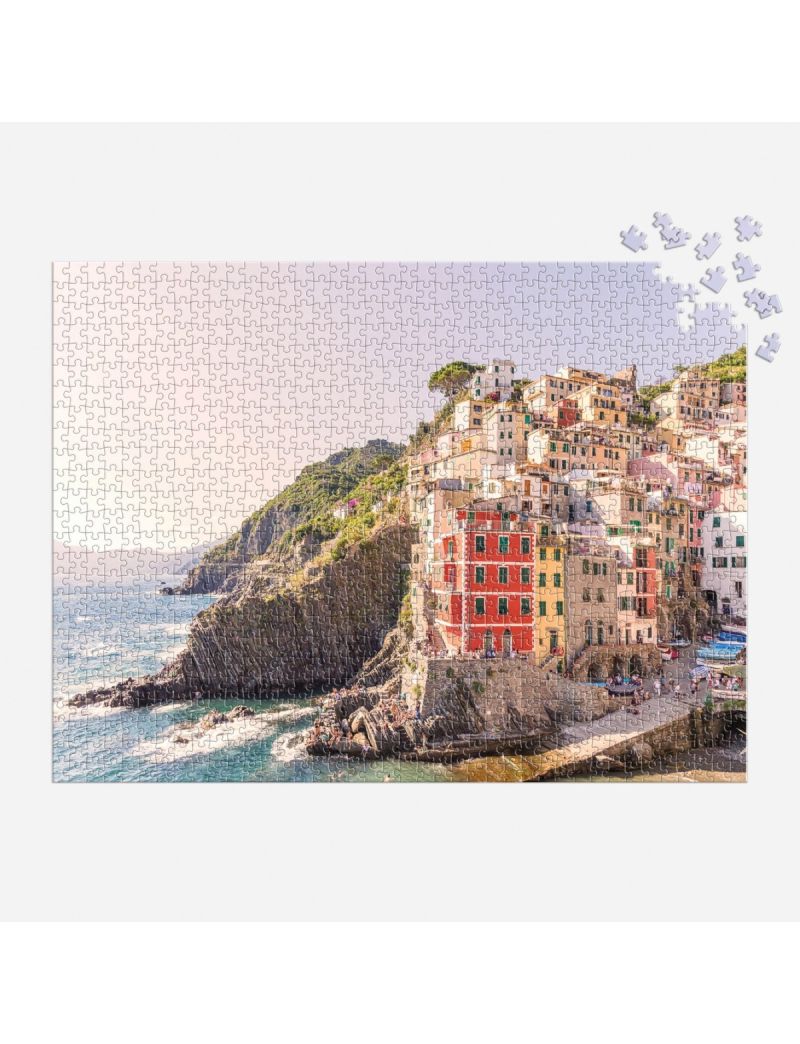 Galison Gray Malin Cinque Terre 1000 Piece Book Puzzle