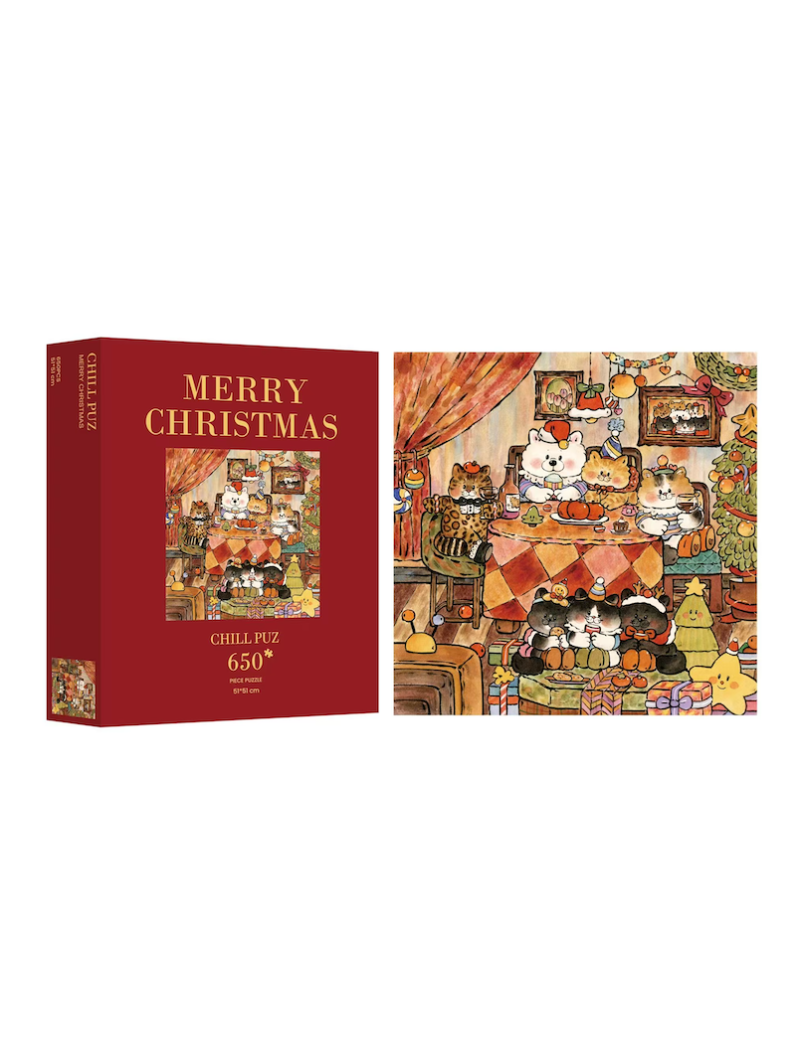 Chill Puzzle Merry Christmas 650p