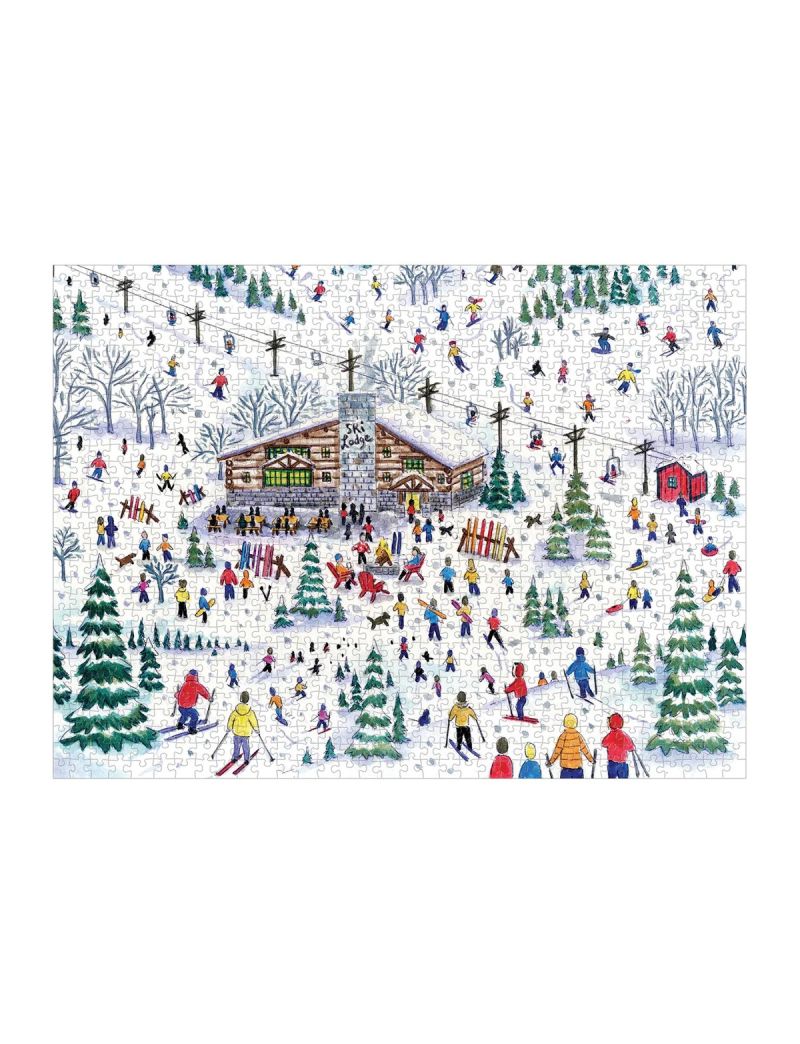 Galison Michael Storrings Apres Ski 1000 Pc Puzzle