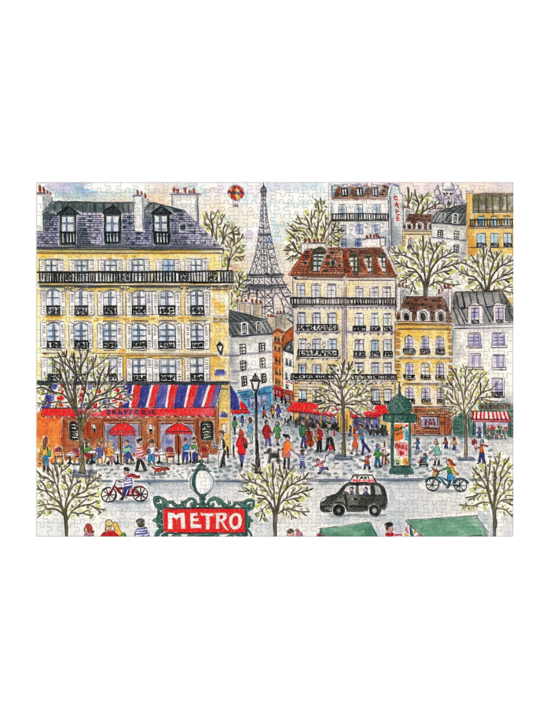 Galison Michael Storrings Paris 1000 Piece Puzzle