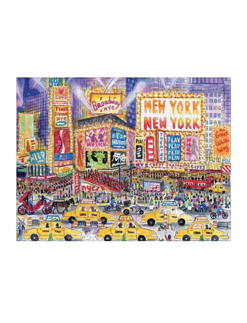 Galison Michael Storrings The Great White Way 2000 Piece Puzzle