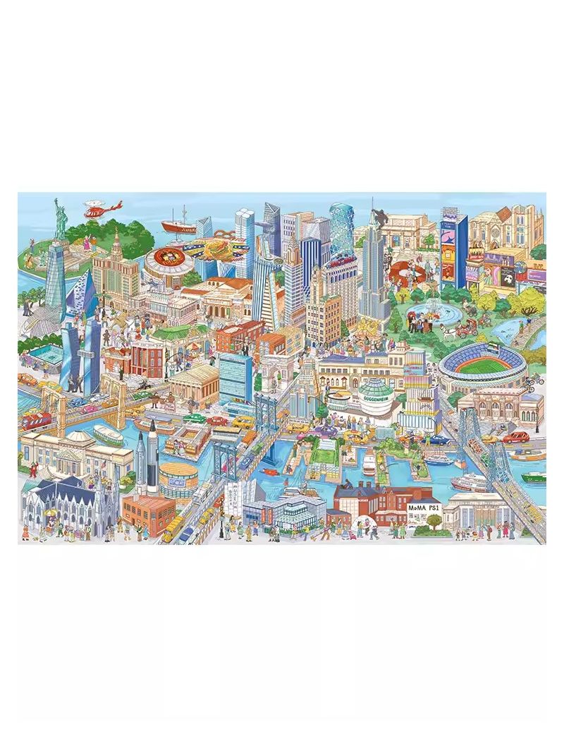 Momibook City Story - New York 1000pc