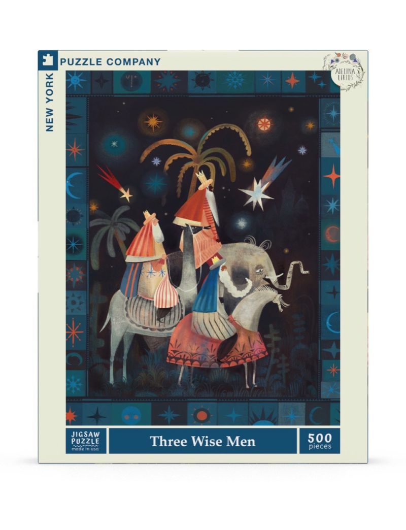 New Yorker Three Wise Men 500 Piece Jigsaw Puzzle
