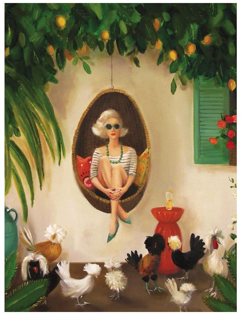 New Yorker Extraordinary Chickens 500PC