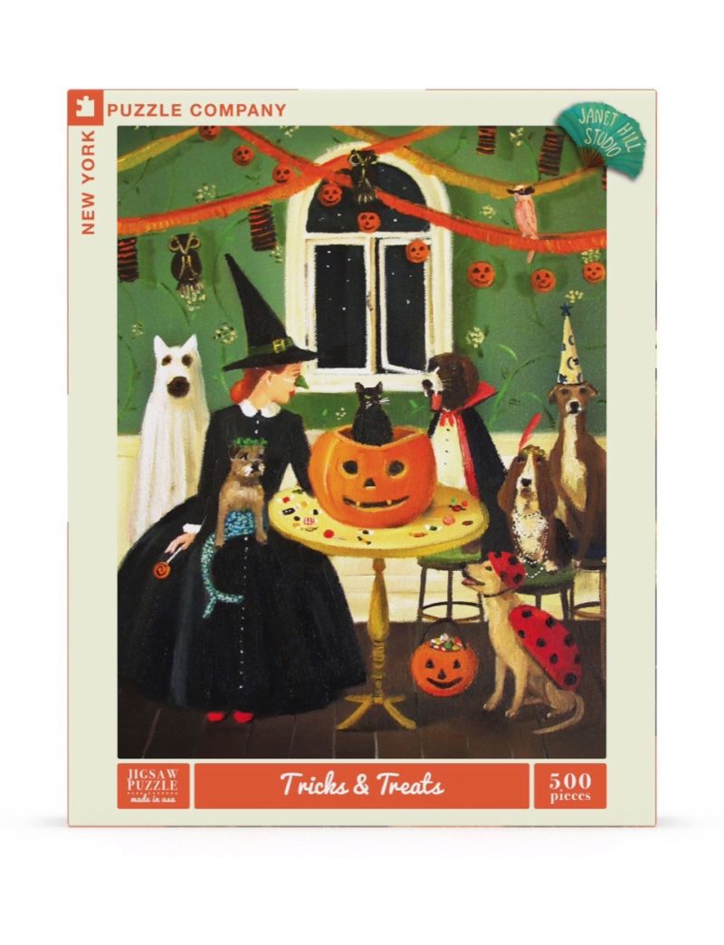 New Yorker Tricks & Treats 500 Piece Jigsaw Puzzle