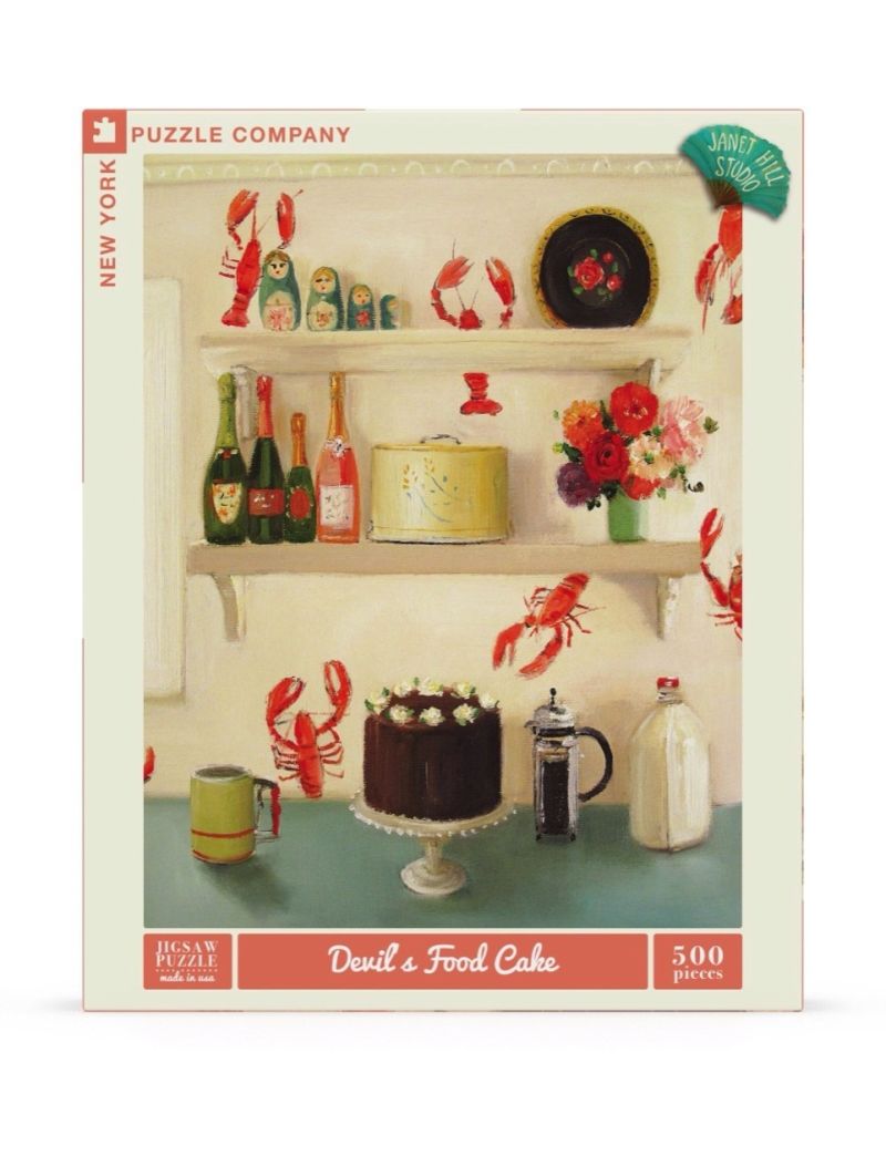 New Yorker Devil's Food Cake 500 Piece Jigsaw Puzzle