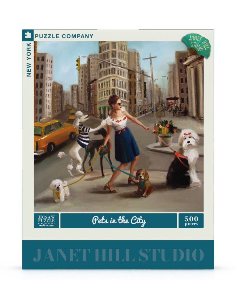 New Yorker Pets in the City 500PC