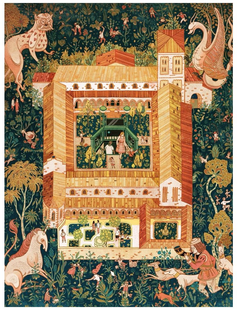 New Yorker The Cloisters 1500PC