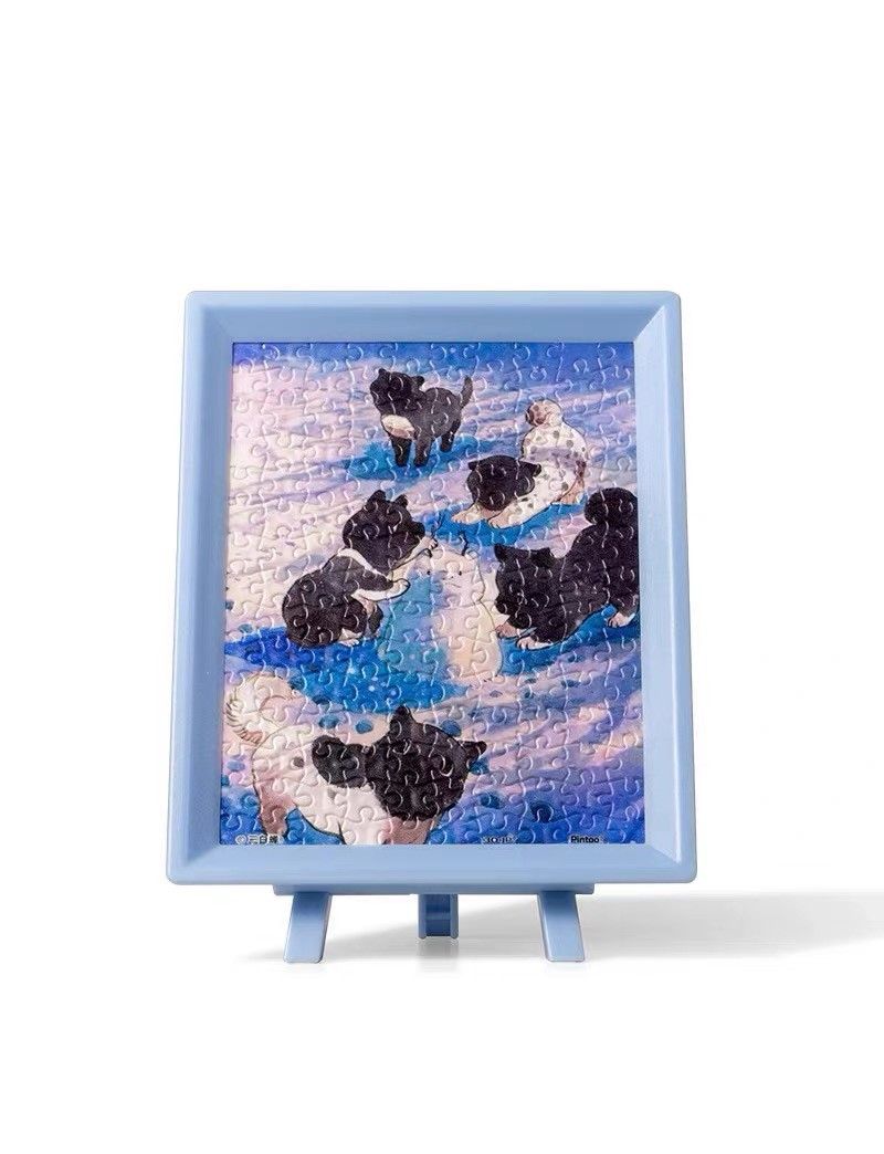 3D-JP Three White Cicadas - Winter Snow 150PC P1431