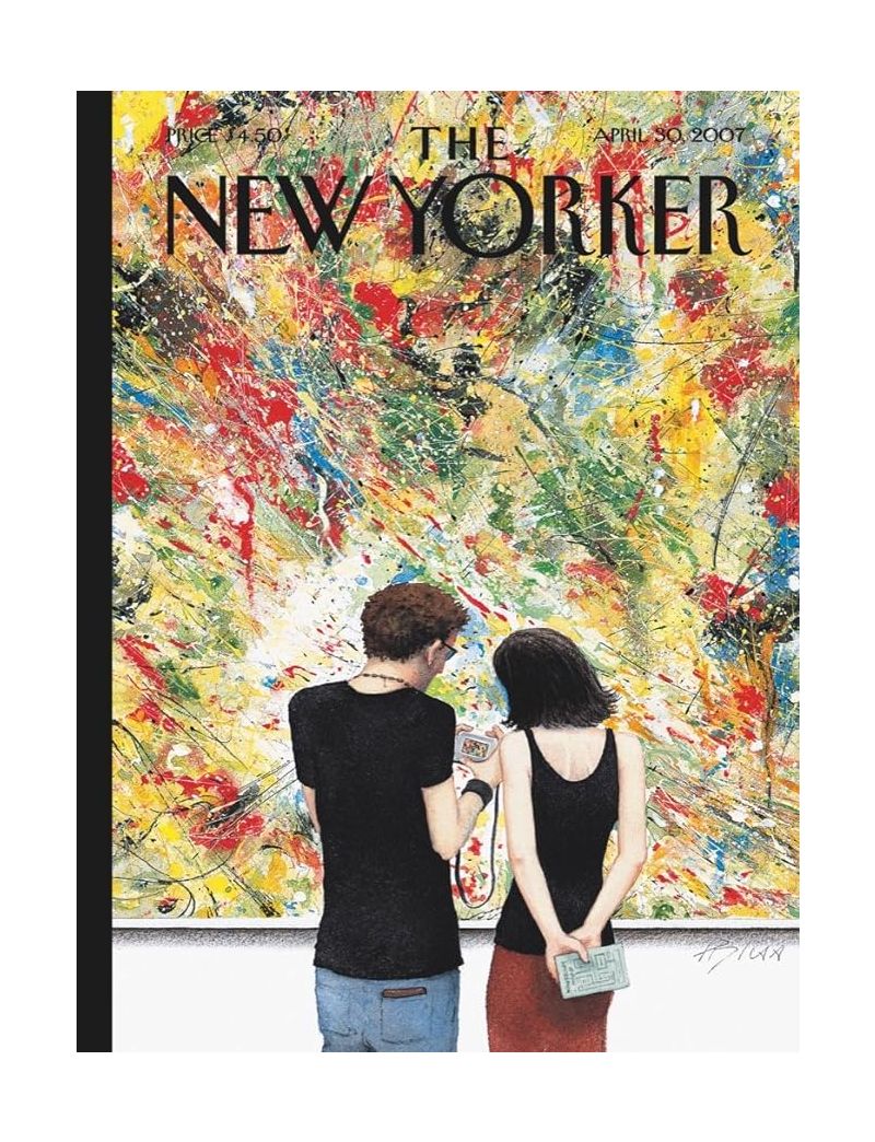 NEW YORKER PAINT BY PIXELS 1000PC