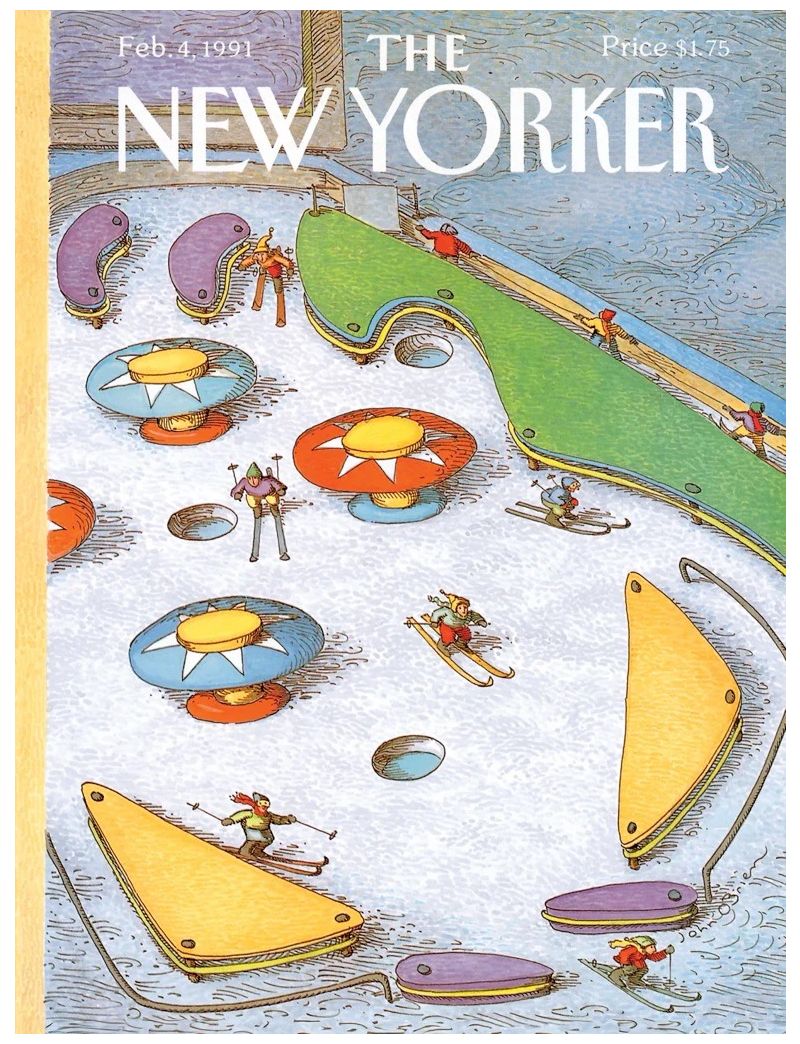 NEW YORKER Pinball Piste 500 Piece Jigsaw Puzzle
