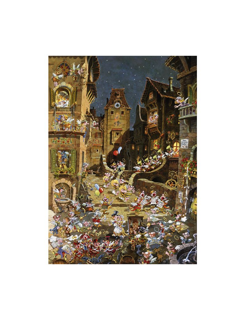 HEYE ROMATIC TOWN BY NIGHT 1000PC