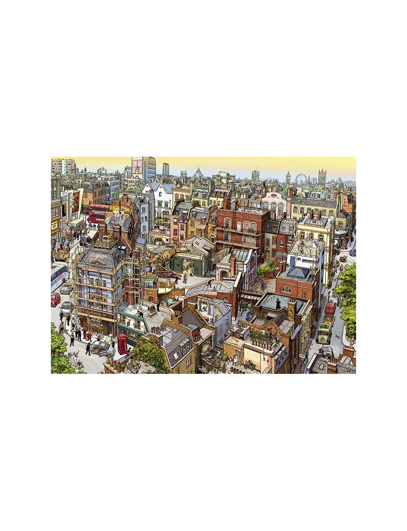 Heye Cartoon im Dreieck Sherlock & Co. 2000pcs