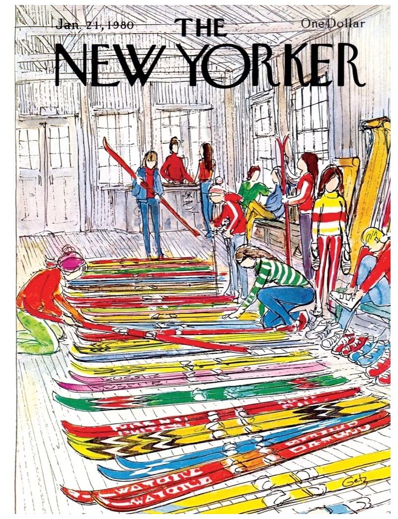 NEW YORKER Ski Shop 750 Piece Jigsaw Puzzle