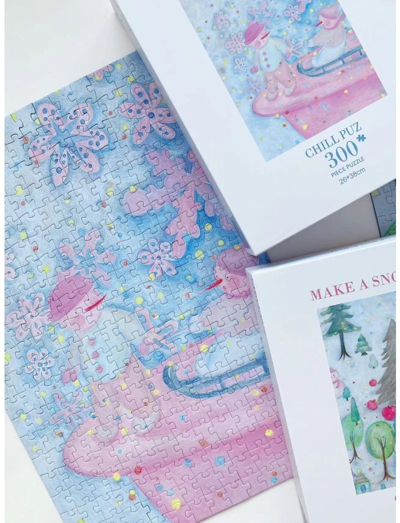 Chill Puzzle Sledding 300p