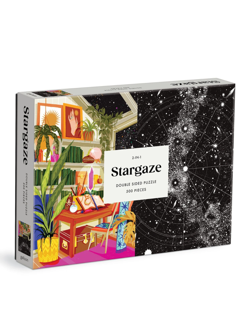 GALISON Stargaze 500 Piece Double Sided Puzzle