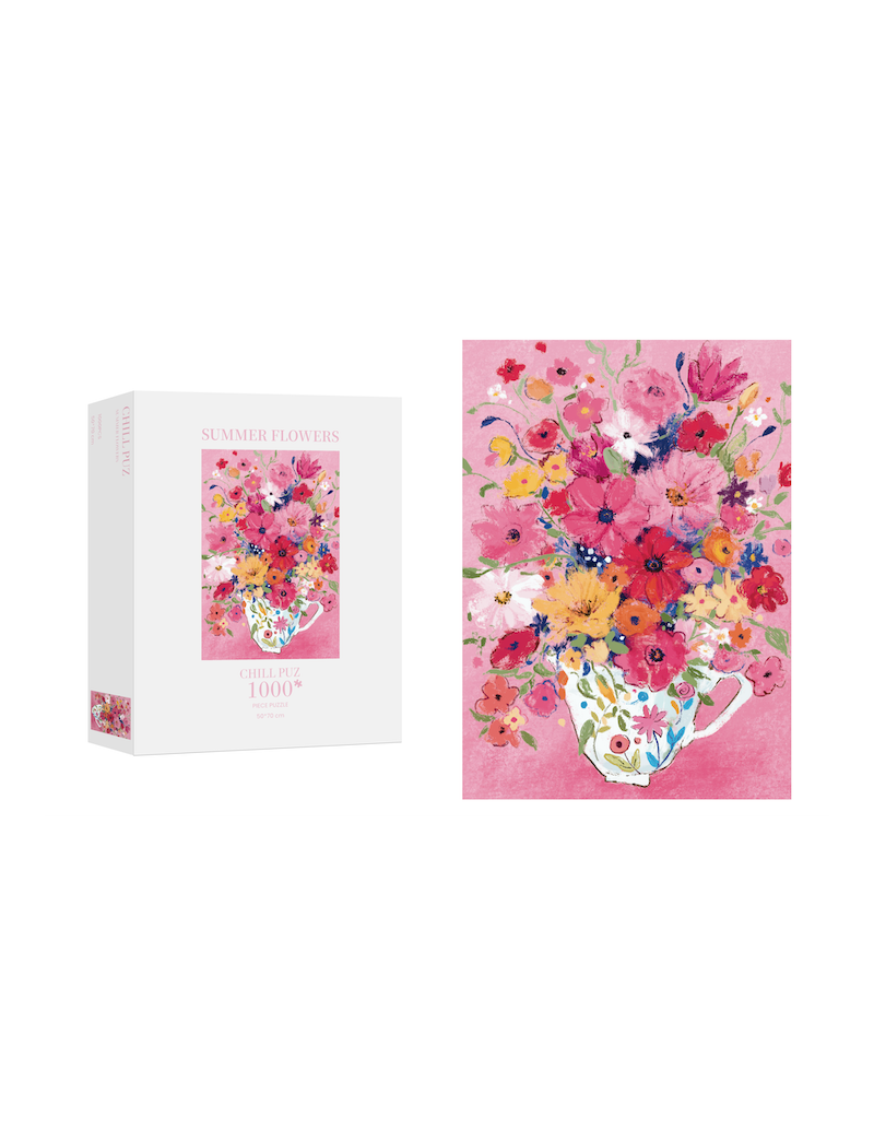 Chill Puzzle Summer Flowers 1000p