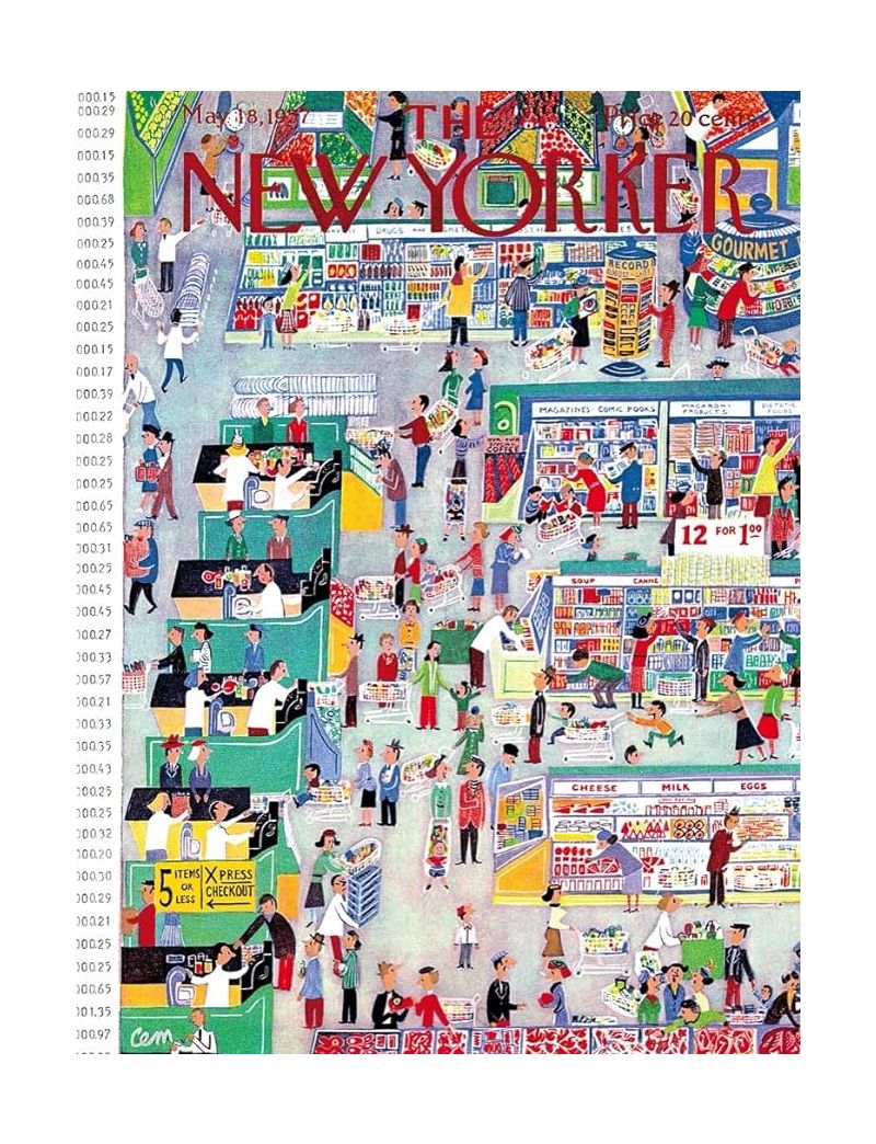 NEW YORKER THE MARKET 1000PC