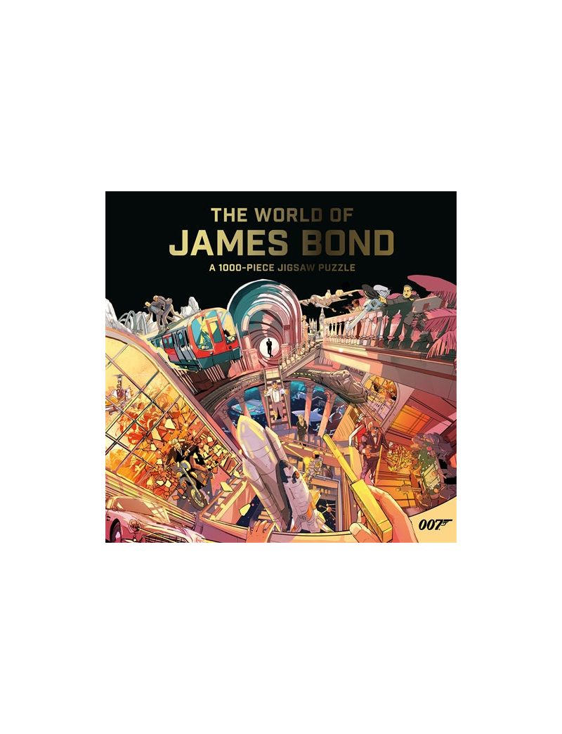 LAURENCE KING The World of James Bond 1000 Piece Puzzle