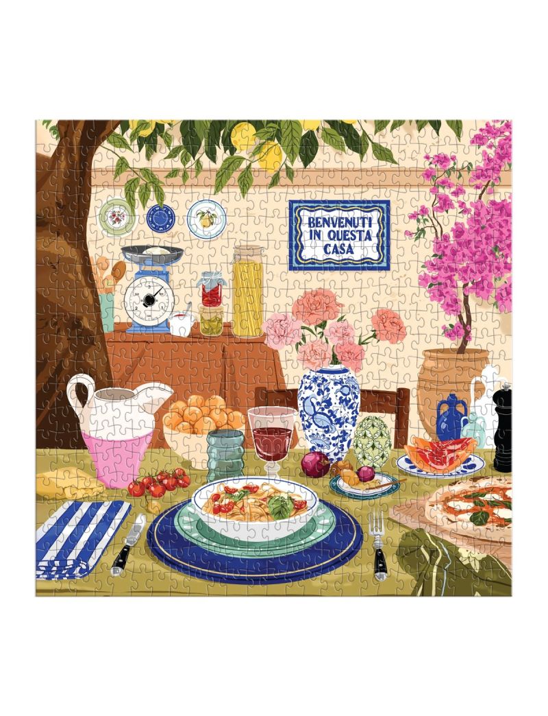 Galison Tuscan Afternoon 500 Piece Puzzle