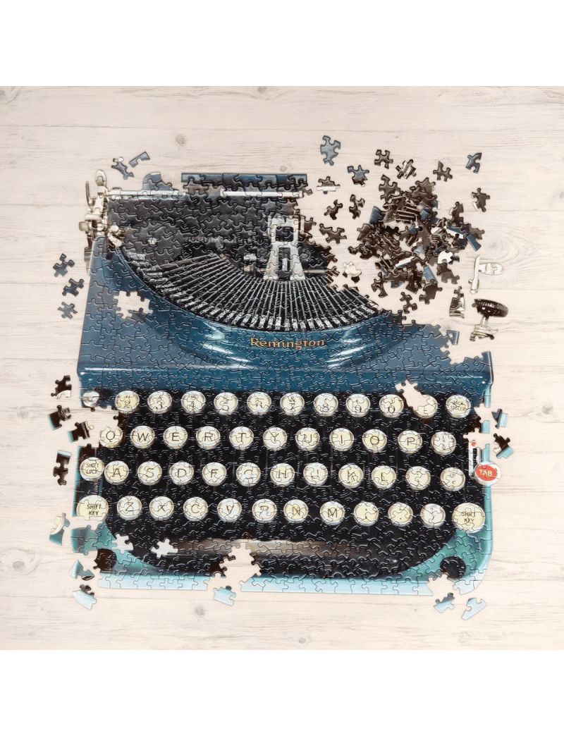 Galison Vintage Typewriter 750 Piece Shaped Puzzle