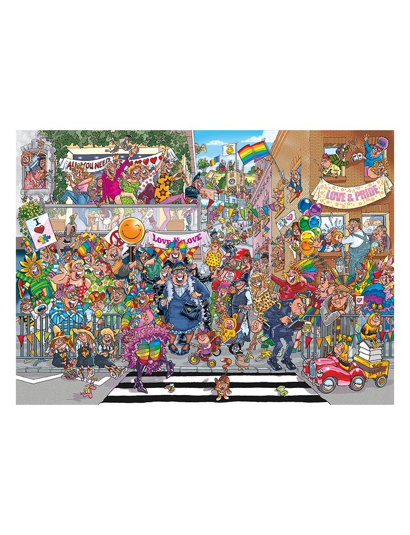 JUMBO Wasgij Original 34 (A piece of Pride) 1000pcs
